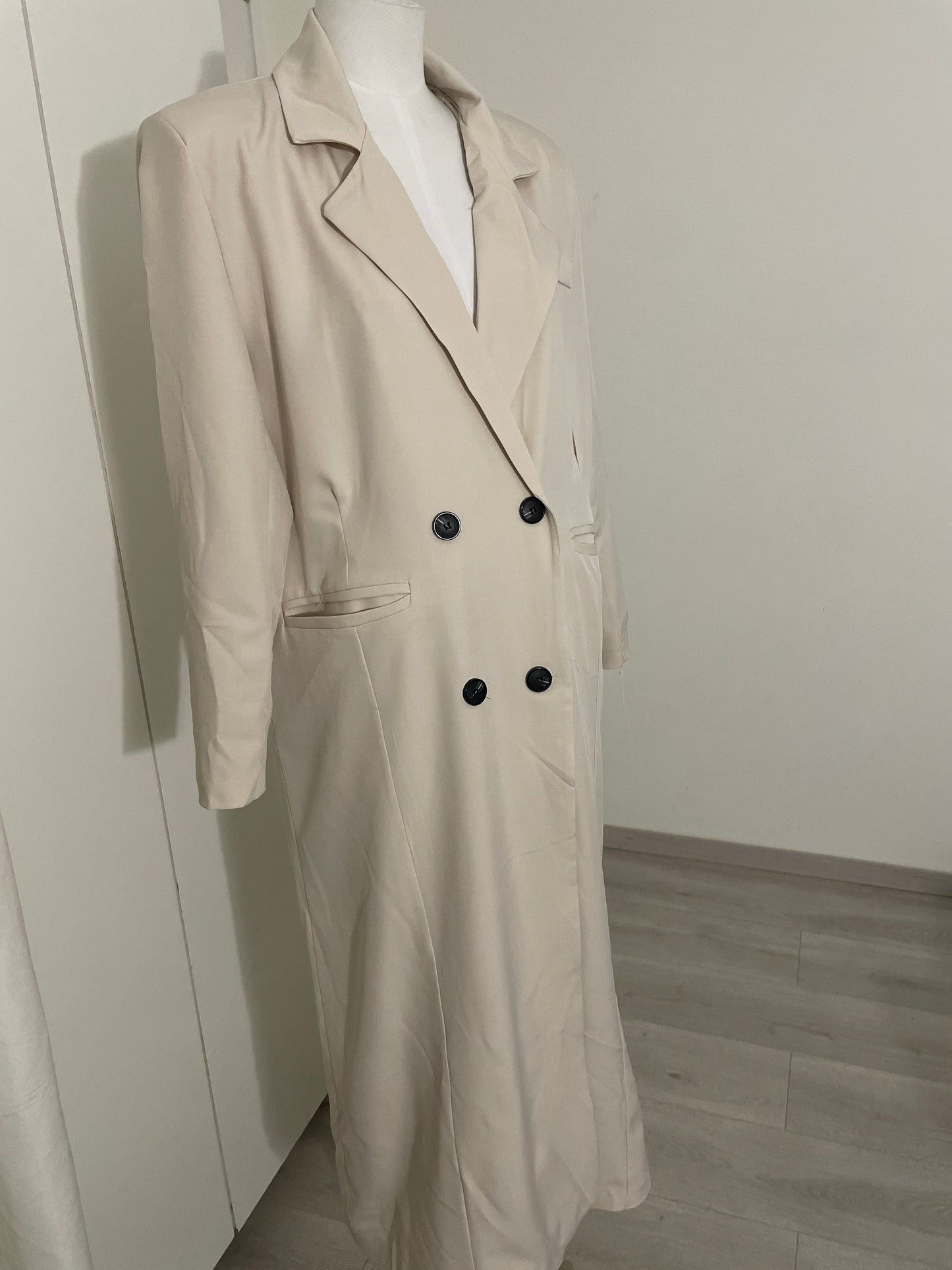 Blazer long beige