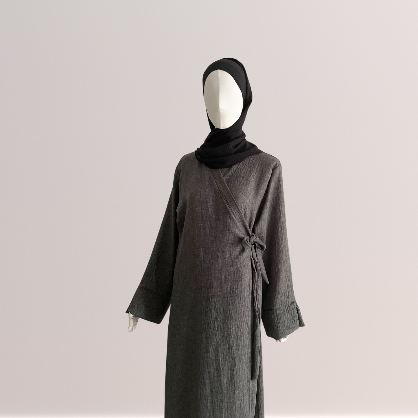 Robe Chefchaouen - GRIS ANTHRACITE