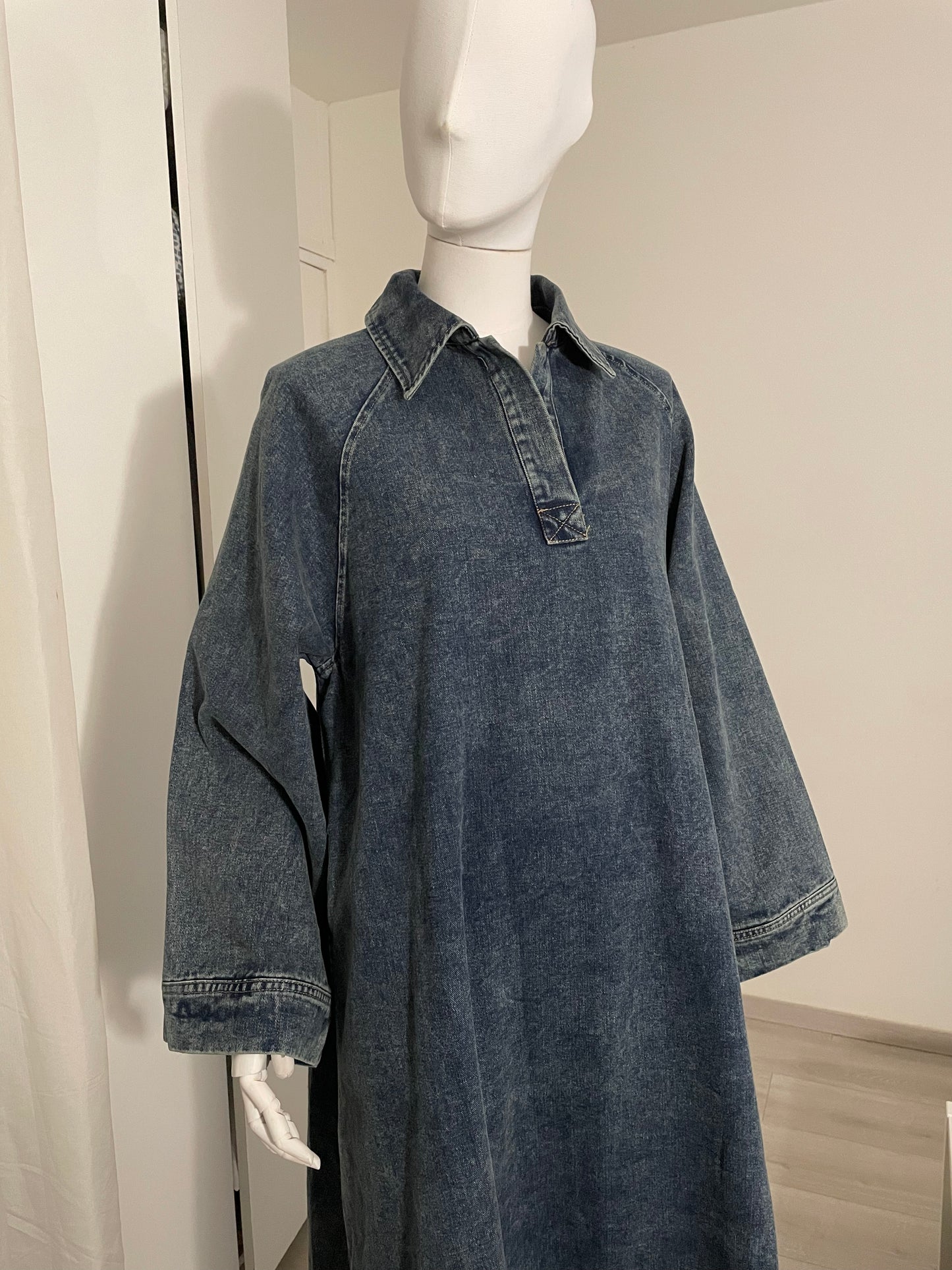 Robe en jean veritable